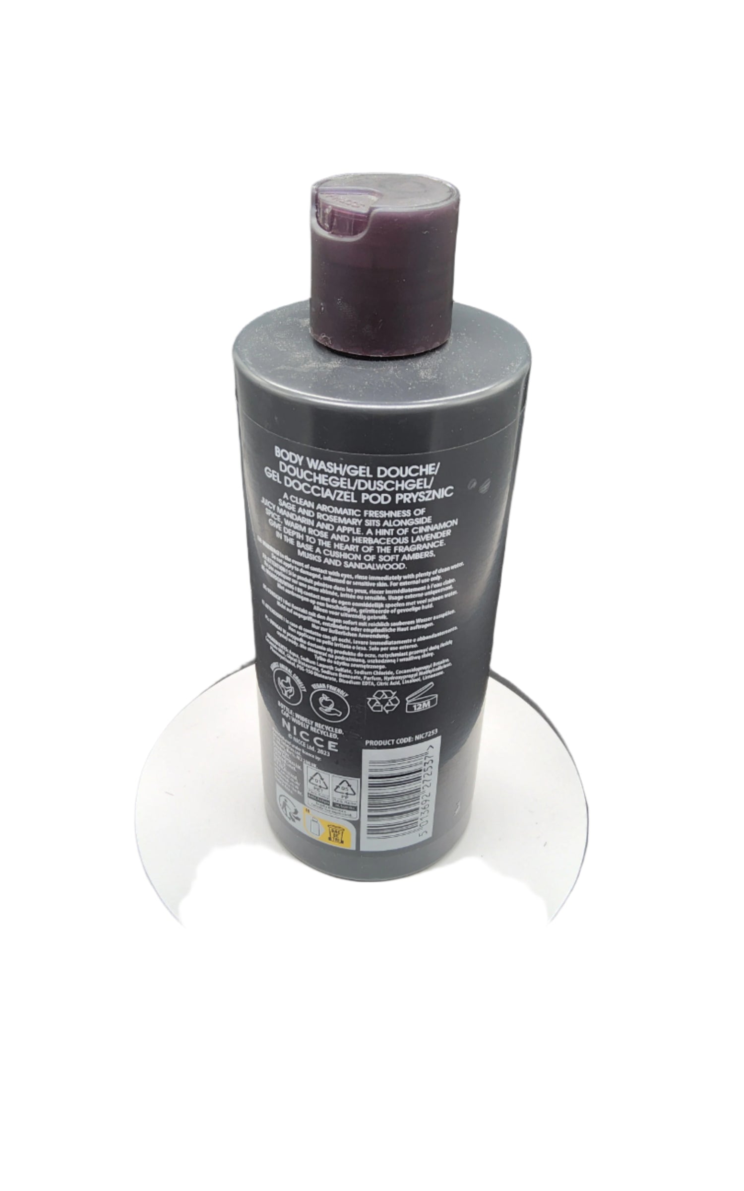 Nicce Body Wash For him Intense 03 Sage Amber Musk 500 ml