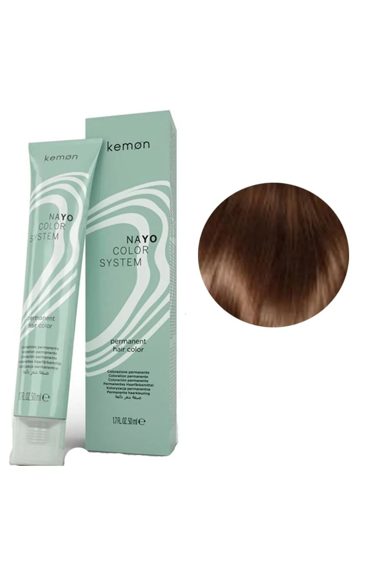Kemon Nayo Color System permanent hair color 60,04 (almond) 50 ml