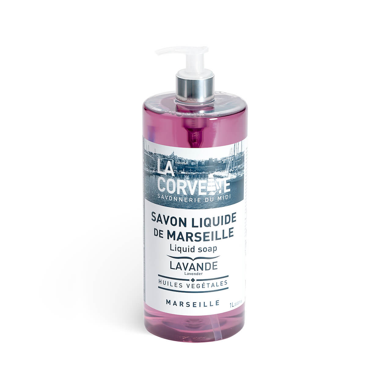 La Corvette Savon liquide de Marseille LAVANDE Liquid Soap 1000 ml