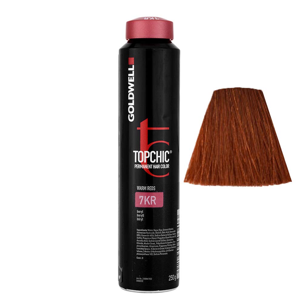 GOLDWELL TOPCHIC PERMANENT HAIR COLOR 7KR beryl 250ml