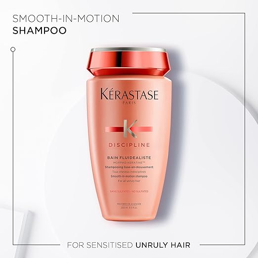 Kérastase Discipline Bain Fluidealiste Shampoo 250 ml – Smoothing Anti-Frizz Shampoo