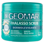 GEOMAR Dermolevigante Thalasso Exfoliating, New Skin Effect, with Sea Salt, Epsom Salt and Almond Oil, Made in Italy, 600 g