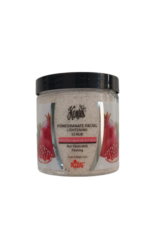 Kontes Pomegranate Facial Lightening Scrub 250 gr - Aegean Vibe