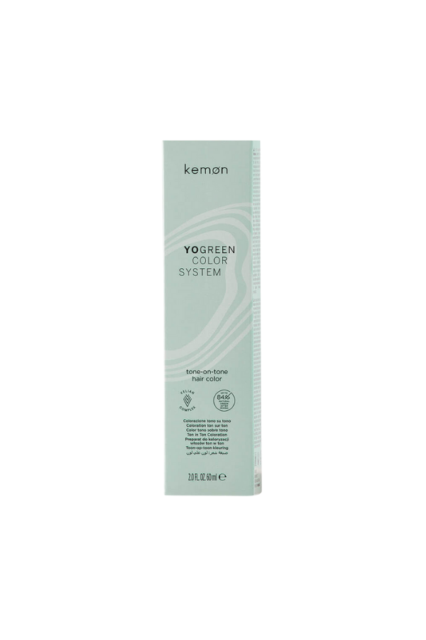 Kemon Yo Green Color System tone-om-tone hair color 10,3 (golden platinum blonde) 60 ml