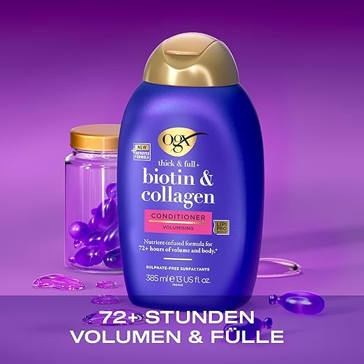 OGX Conditioner – Biotin & Collagen Volume Care 385 ml