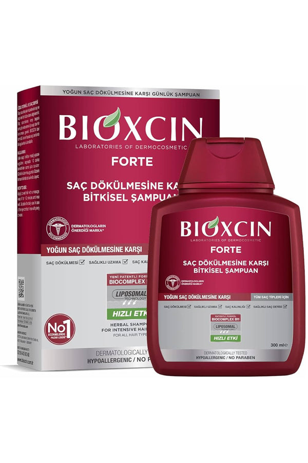 Bioxcin Forte Herbal Shampoo 300 ml – Anti-Hair Loss Herbal Care