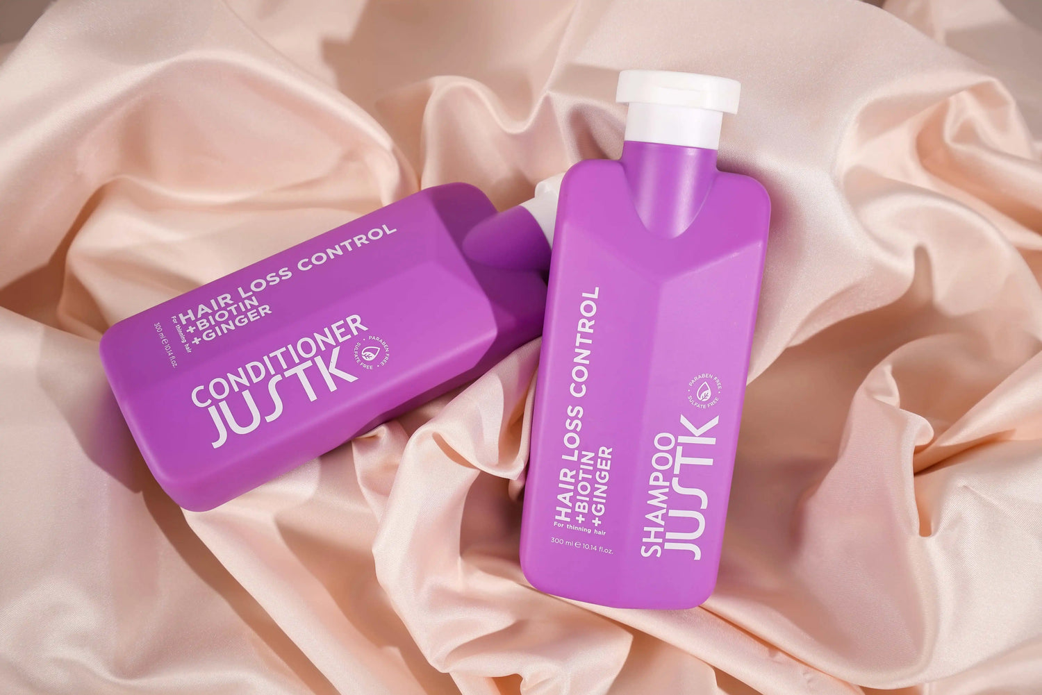 JustK Conditioner – Biotin & Ginger Hair Loss Care 300 ml