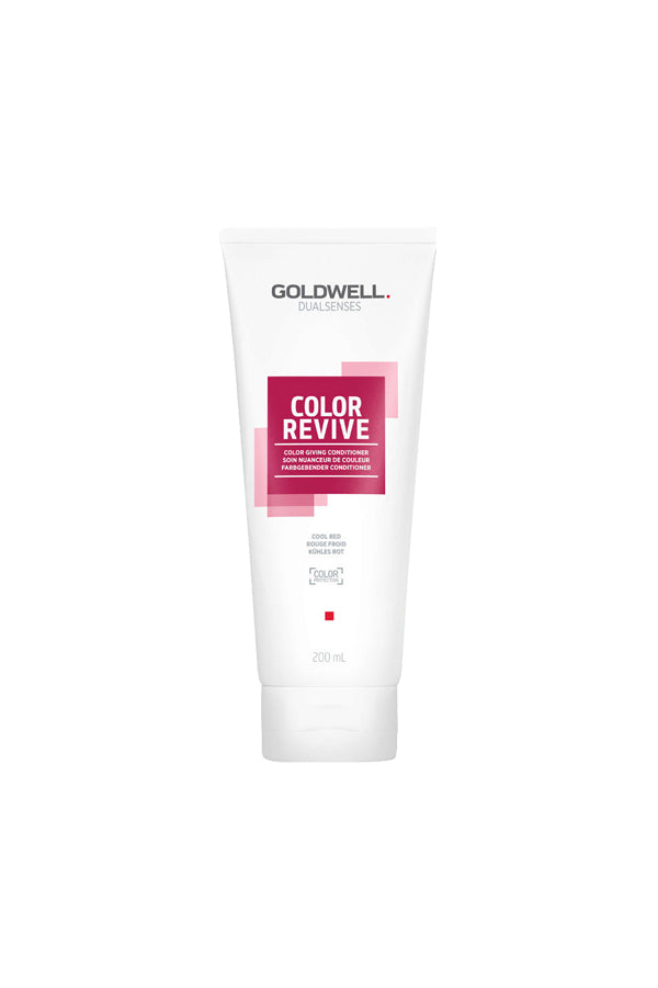 GOLDWELL Dualsenses Color Revive Cool Red Shampoo 250 ml – Radiant Red for All Hair Types