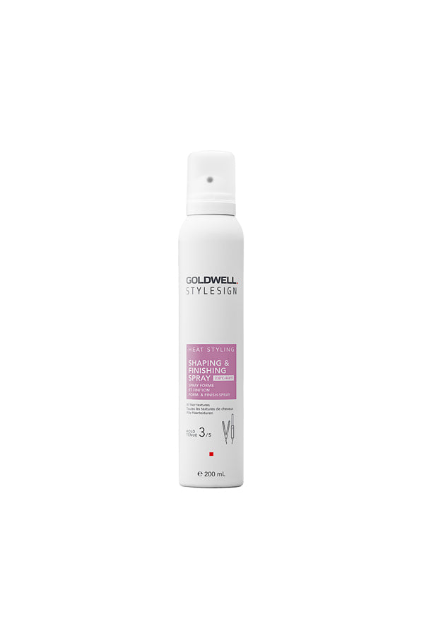 Goldwell Stylesign Heat Styling Shape & Finish Spray Ideal for All Hair Structures 200 ml