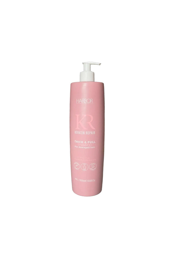 Harbor Keratin Repair Thick Full Shampoo for Damaged Hair 1000 ml