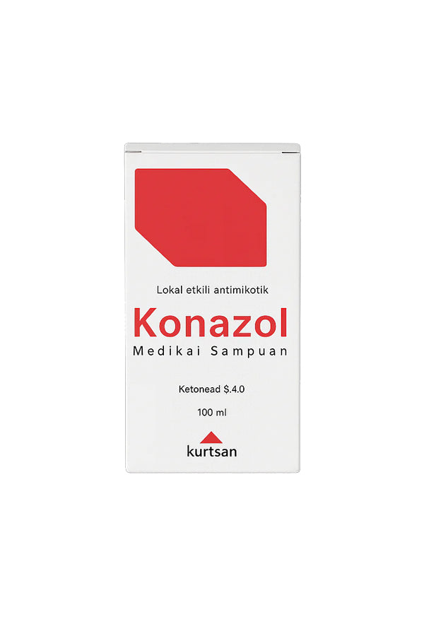 Konazol Shampoo for Skin Diseases Ketoconazole 100 ml (Ketoral Equivalent)
