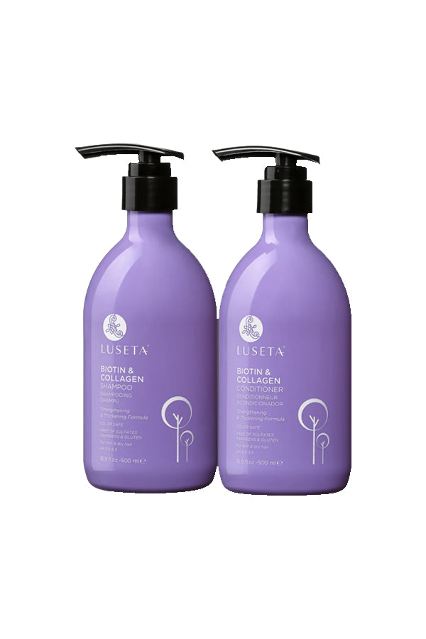Luseta Biotin & Collagen Shampoo & Conditioner Set 2 X 500 ml