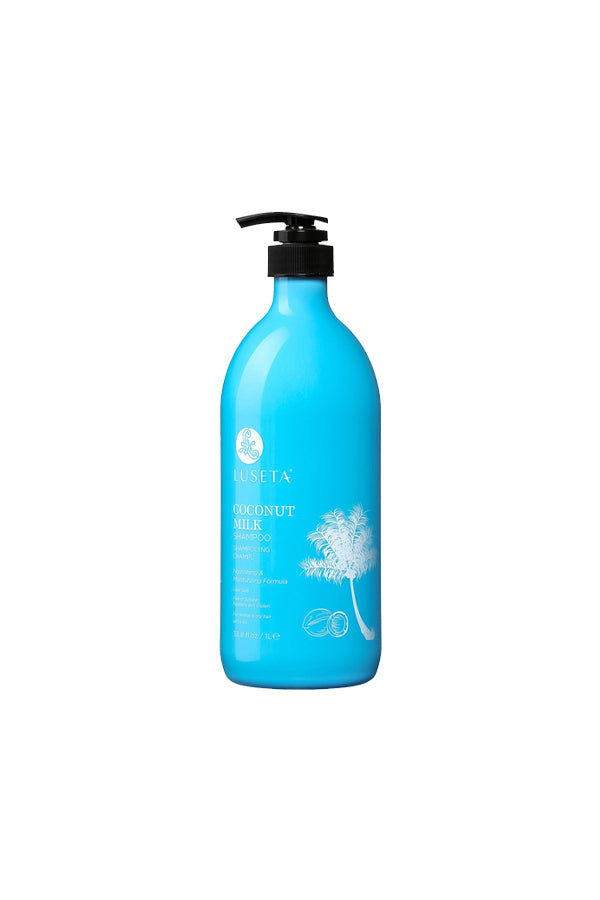 Luseta Coconut Milk Shampoo, Nourishing & Moisturising Hair, Sulphate & Paraben Free, Keratin & Colour Safe 1000 ml