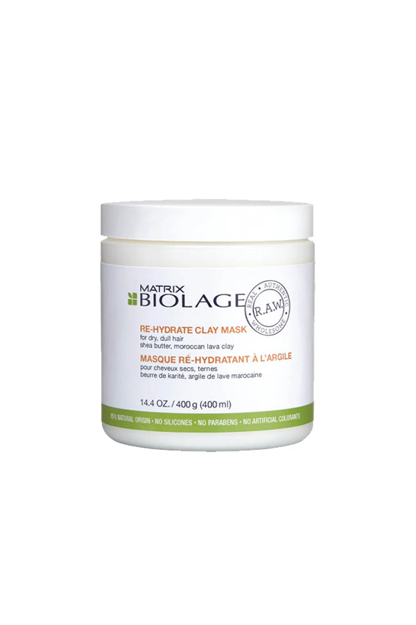MATRIX BIOLAGE Re-Hydrate Clay Hair Mask 400 ml - Aegean Vibe