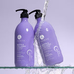 Luseta Biotin & Collagen Duo Pack – Shampoo & Conditioner for Thicker, Stronger Hair 1000 ml each