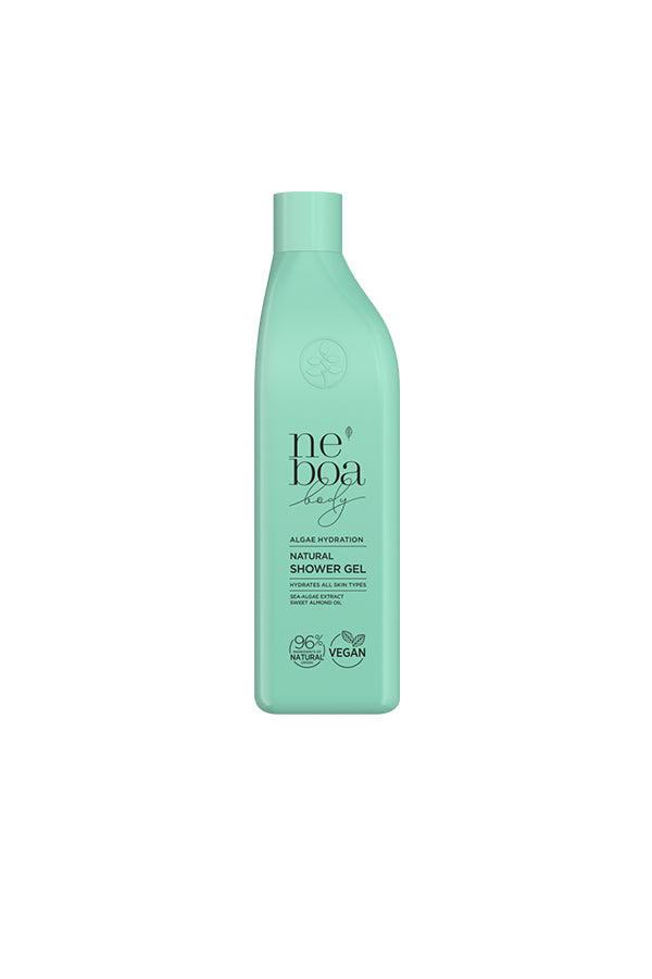 Neboa Algae Hydration Shower Gel 300 ml – Natural Care with Sweet Almond Oil & Algae Extract