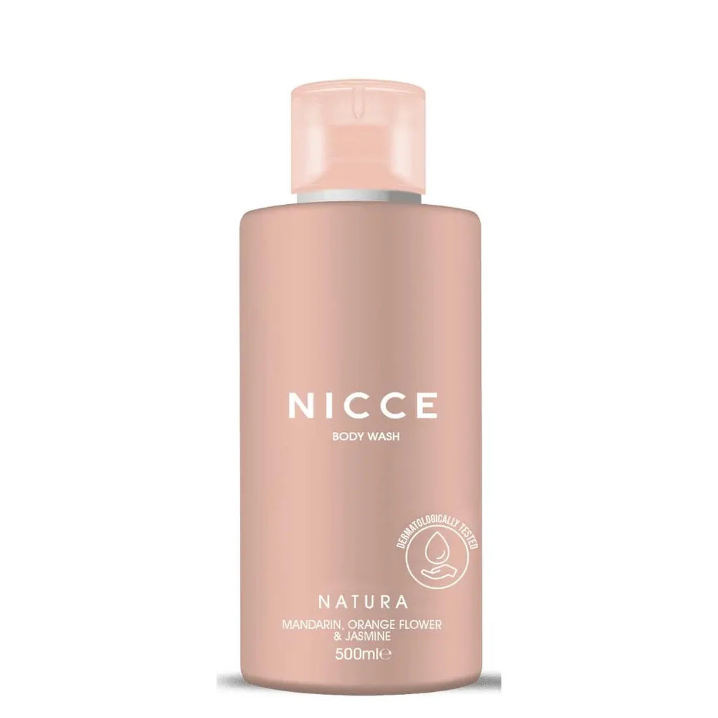 Nicce Body Wash Natura Mandarin Orange Flower Jasmine 500 ml