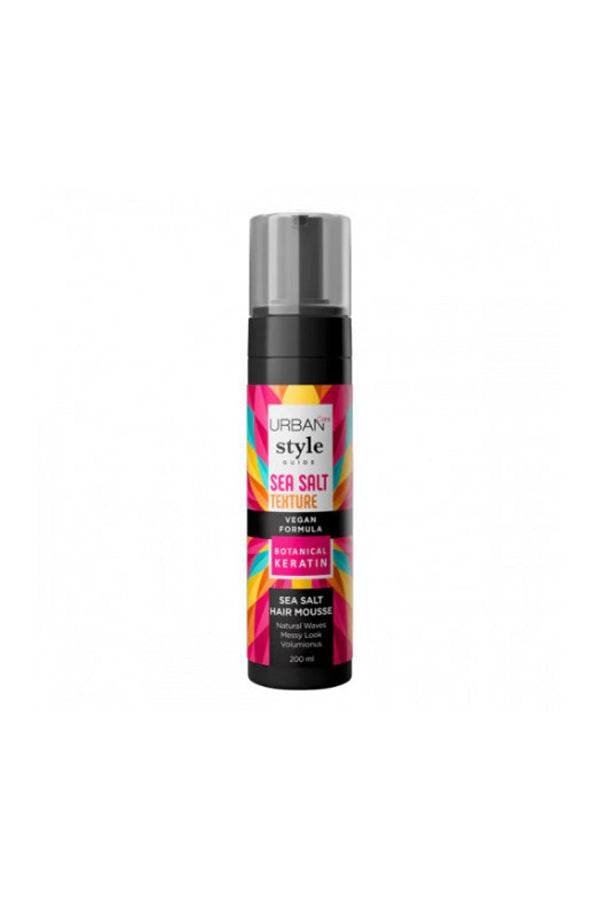 Urban Care Style Guide Sea Salt Texture Mousse 200 ml - Aegean Vibe