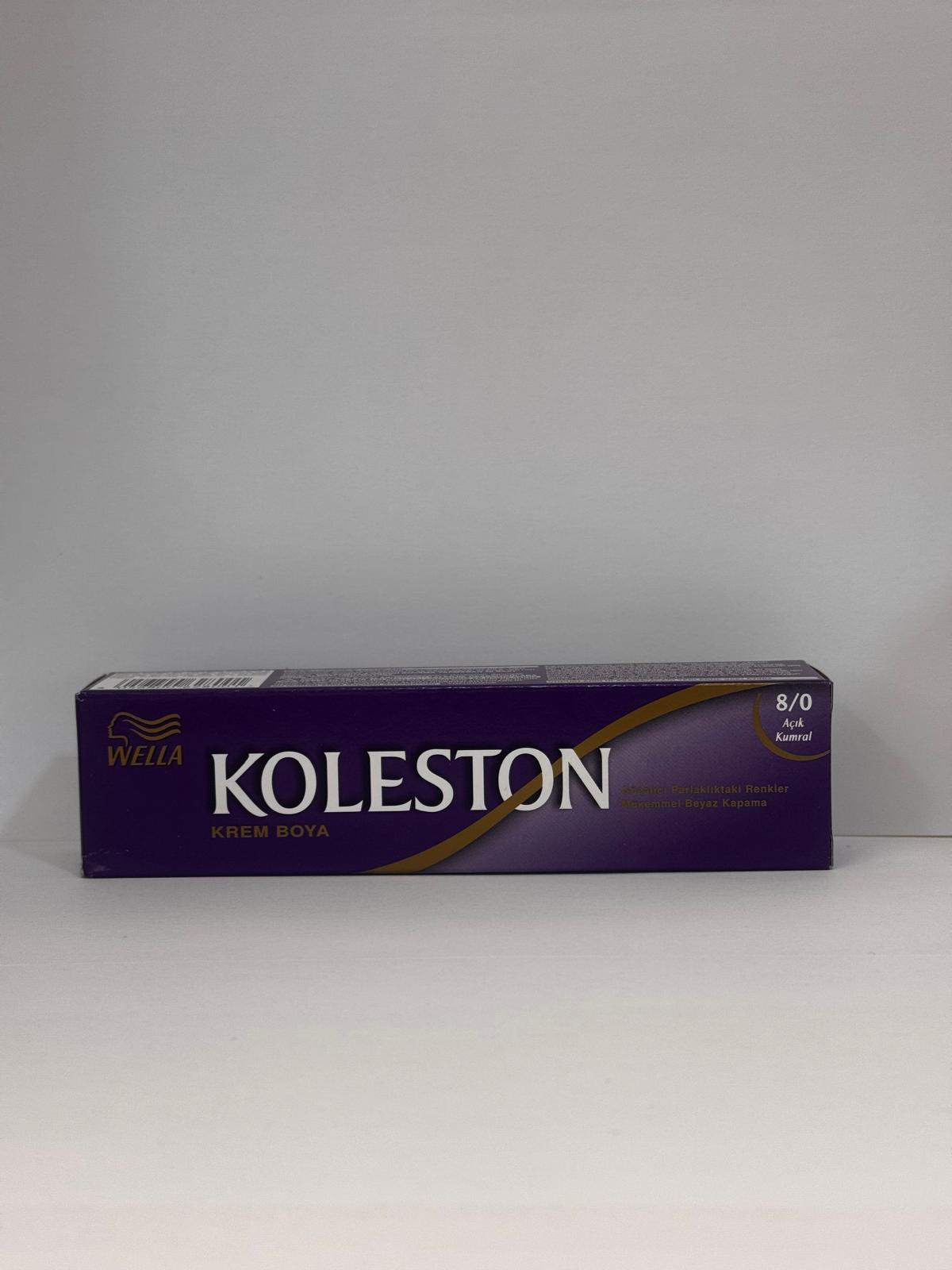 Wella Koleston Permanent Color 8.0 Light Blonde 50ml