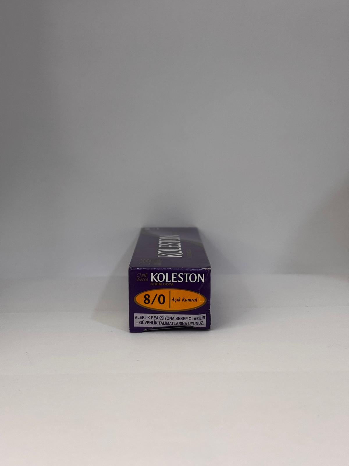 Wella Koleston Permanent Color 8.0 Light Blonde 50ml