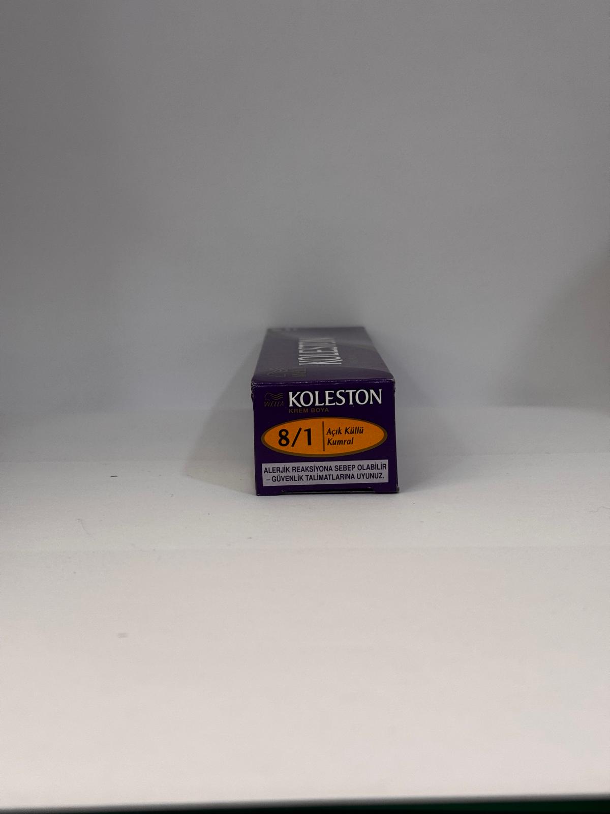Wella Koleston Permanent Color 8.1  Light  Ash  Blonde 50ml