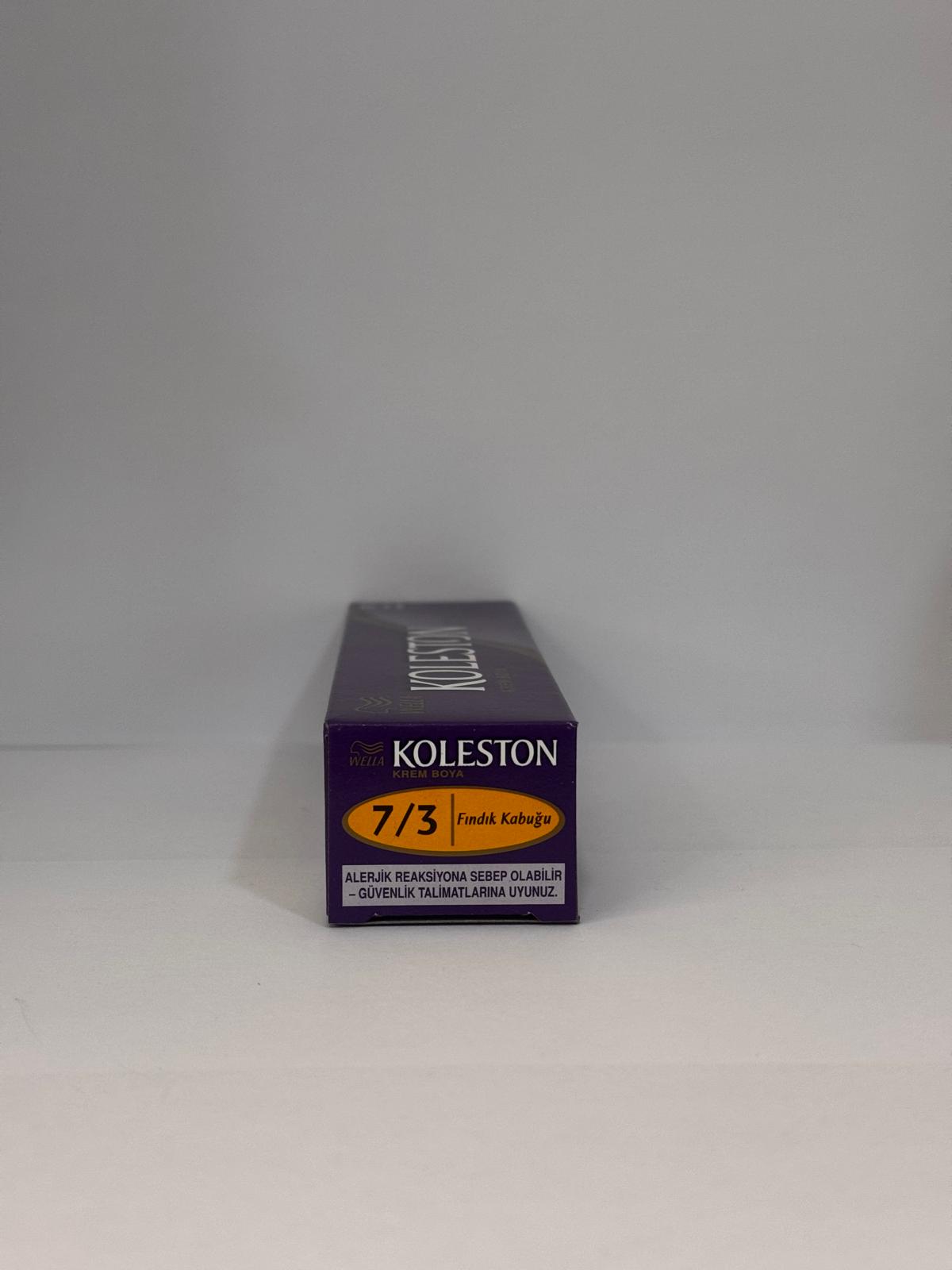 Wella Koleston Permanent Hair Color 7/3 Medium Golden Blonde 50ml