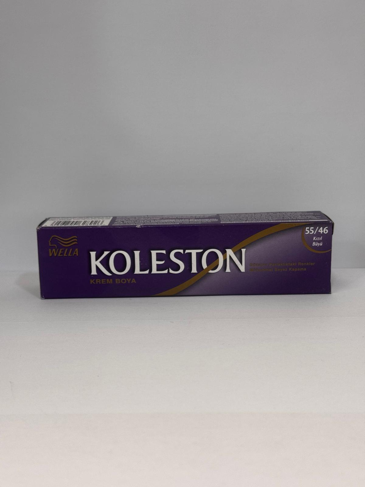 Wella Koleston Permanent Hair Color 55/46 Medium Red Blonde 50ml