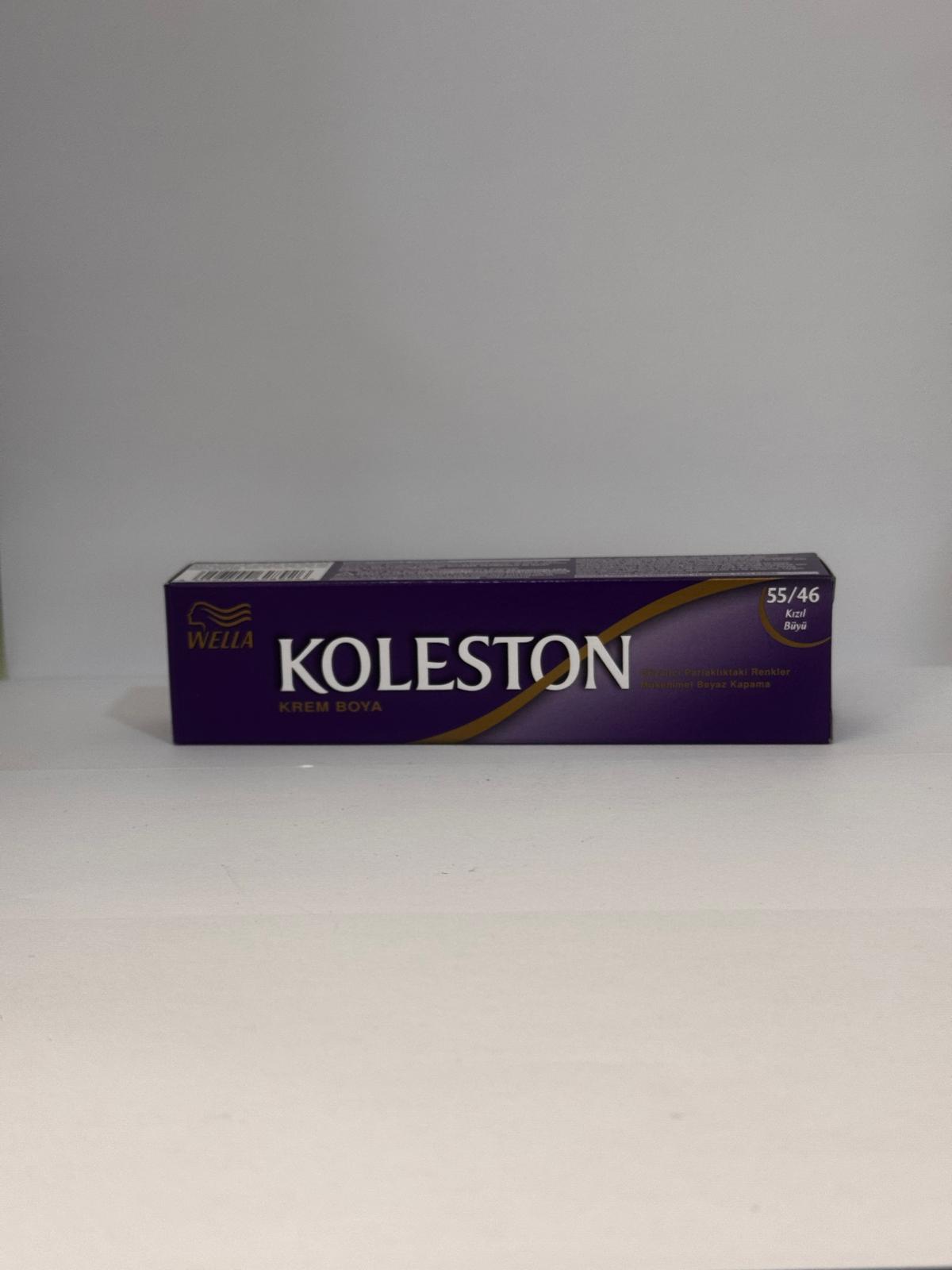 Wella Koleston Permanent Hair Color 55/46 Medium Red Blonde 50ml