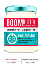 Boom Butter Hair Plus Peptide Complex Natural Care Oil with Baicapil %1 Capixil %1 190 ml