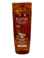 Loreal Paris Elvive Extraordinary Oil Coco Weightless Nourishing Shampoo for Fine Dry Hair 500 ml