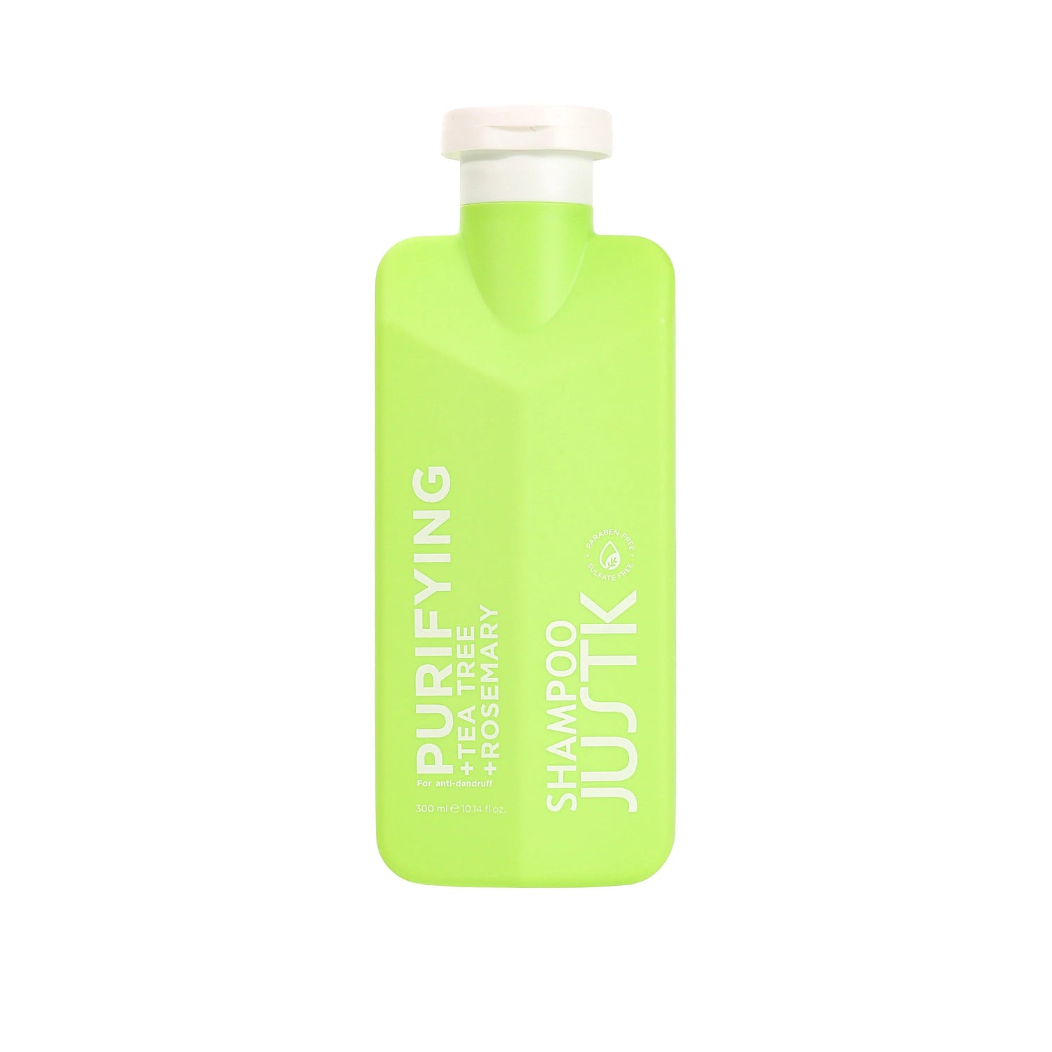 JustK Purifying Shampoo – Rosemary & Tea Tree 300 ml