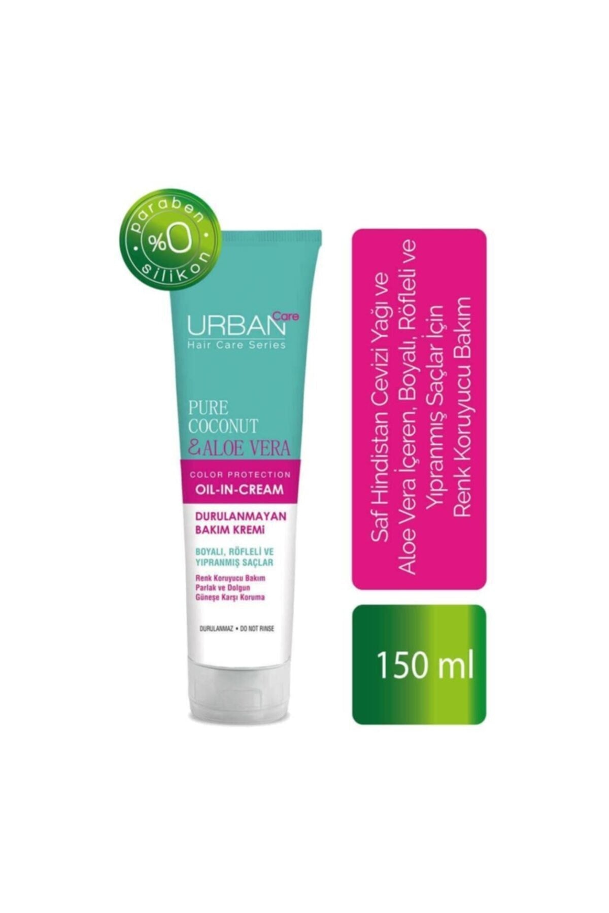 Urban Care Hair Care Series Pure Coconut & Aloe Vera Oil-In-Cream 150 ml - Aegean Vibe