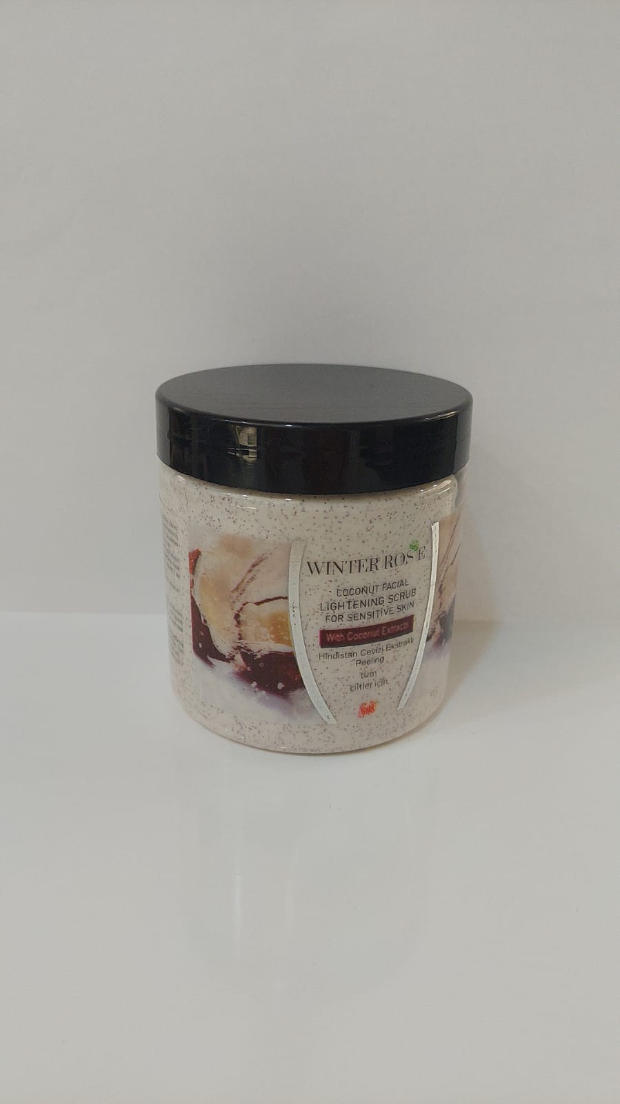Kontes Winter Rose Coconut Lightening Scrub 500 gr - Aegean Vibe