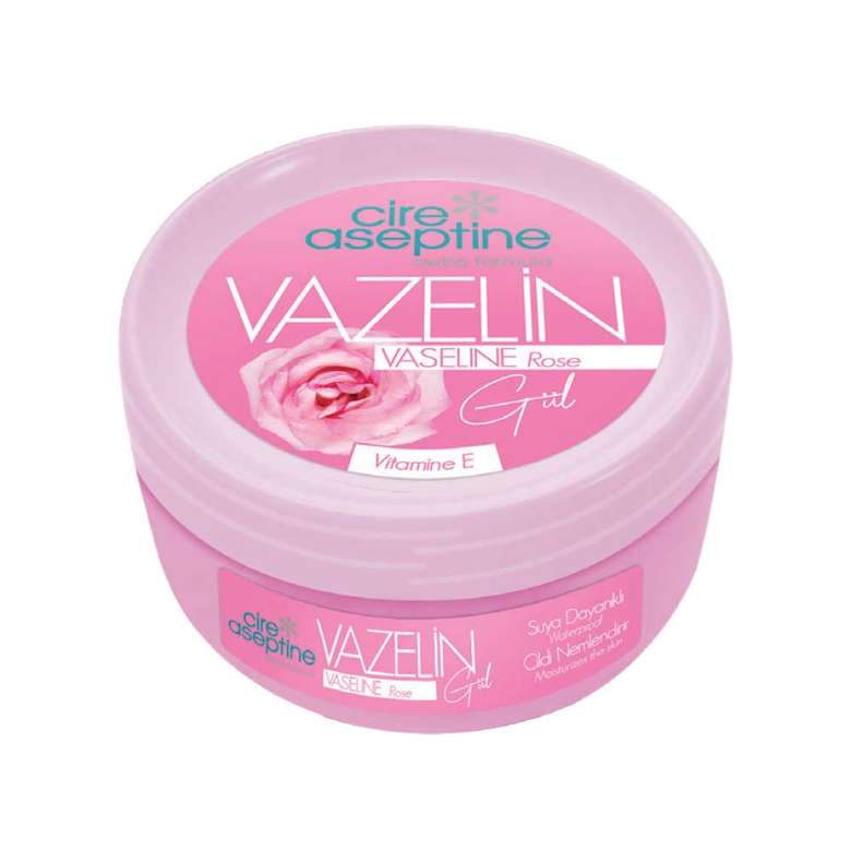 Cire Aseptine Vaseline Rose 150 ml - Aegean Vibe