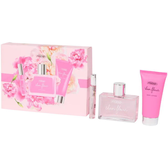 Figenzi Eau De Parfum Body Lotion 3 pieces Set 210 ml