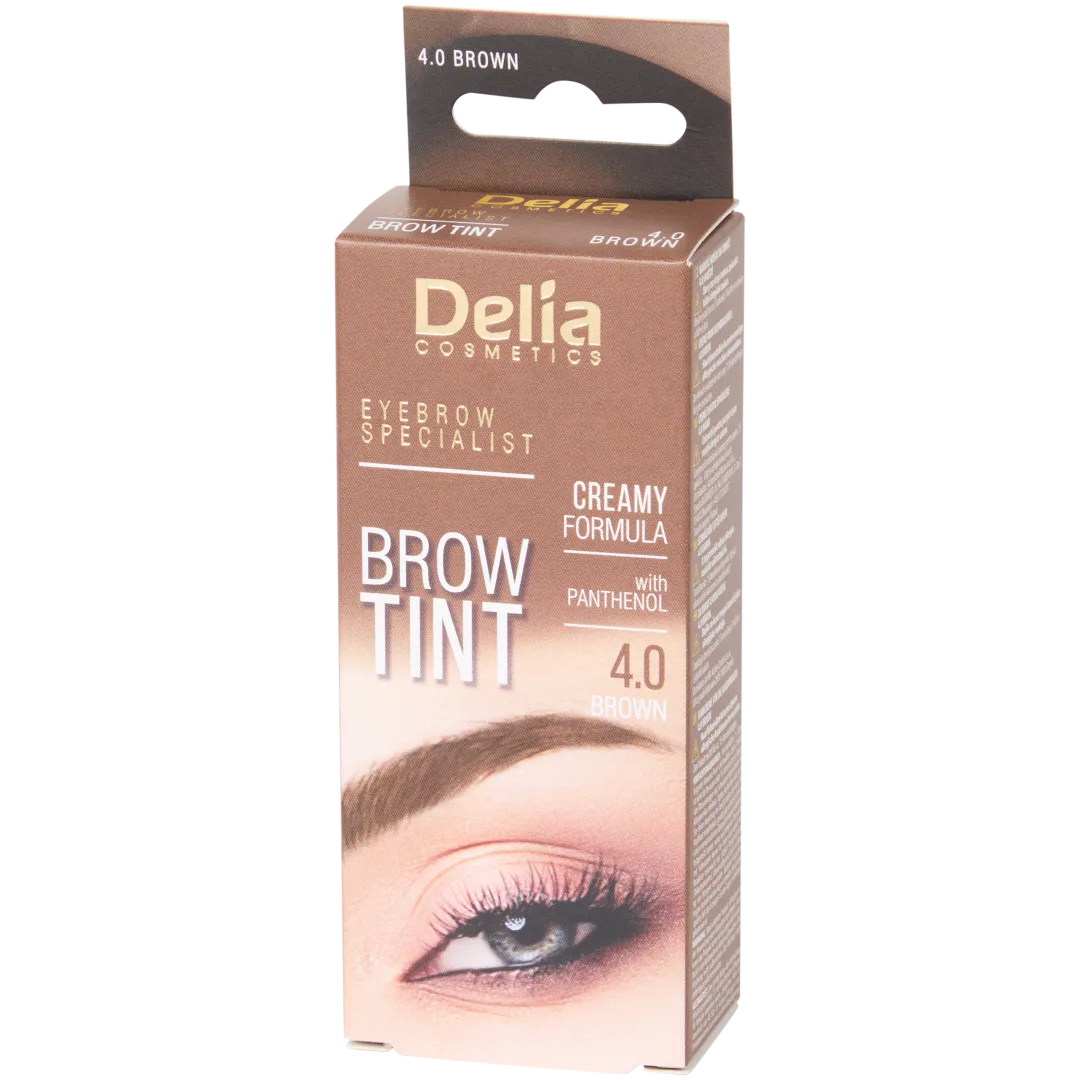 Delia Cameleo eyebrow tint 4.0 Brown - Delia cosmetics 15 ml