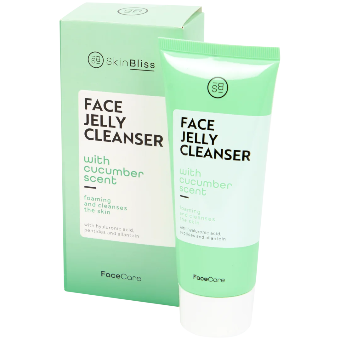 SkinBliss Face Jelly Cleanser with Cucumber Scent 100 ml