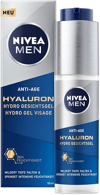 Nivea Men Anti-Age Hyaluronic Hydro Face Gel 50 ml