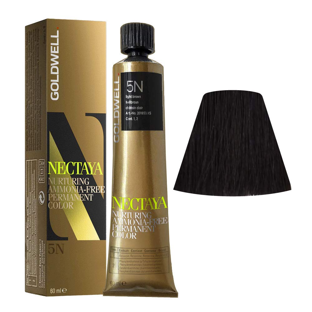 GOLDWELL NECTAYA 5N light brown 60 ml X 3 Set of 3