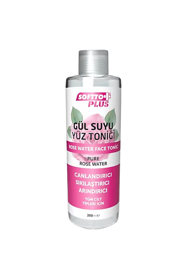SOFTTO PLUS Rose Water Tonic 200 ml - Aegean Vibe