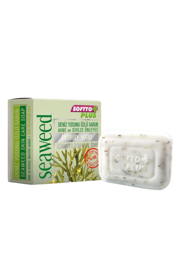 SOFTTO PLUS Seaweed Extract Soap for Irregular Skin 100 gr