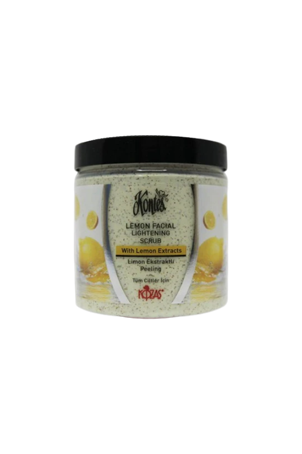 Kontes Lemon Facial Lightening Scrub 250 gr