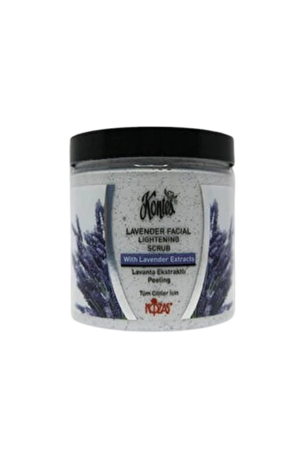 Kontes Lavender Facial Lightening Scrub 250 gr