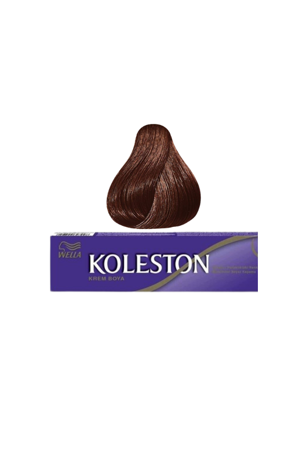 Wella Koleston Permanent Hair Color 5/37 Medium Brown Red