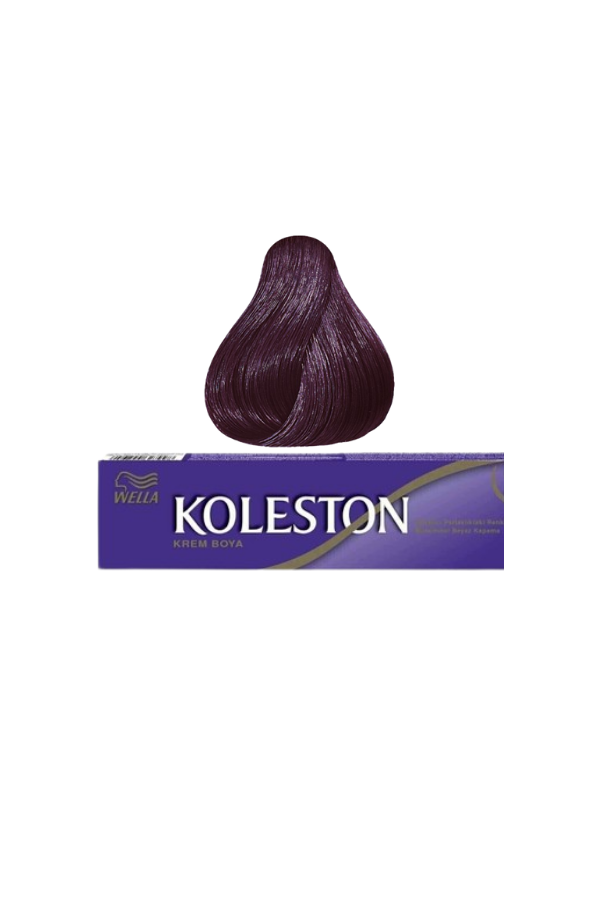 Wella Koleston Permanent Hiar Color 3/66 Dark Brown Intense Red 50ml