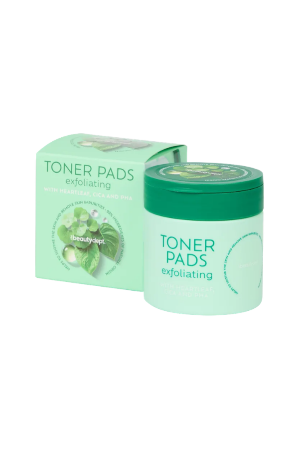 The Beauty Dept. Exfoliating Toner-Pads Cica & PHA 100 pcs