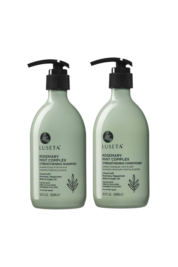 Luseta Rosemary & Mint Duo Pack – Shampoo & Conditioner for all Hair Typesr 500 ml each
