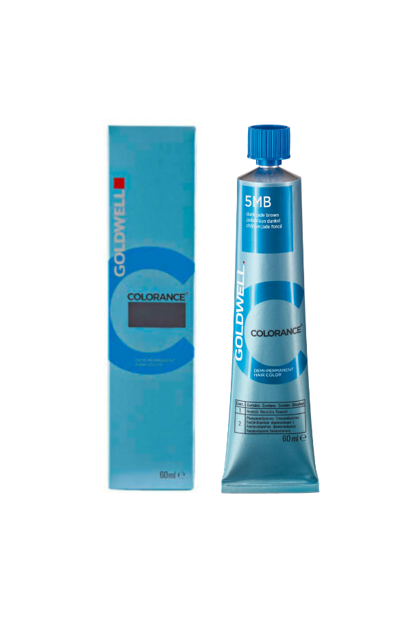 GOLDWELL Colorance Demi-Permanent Hair Color 5MB Dark Jade Brown 60ml