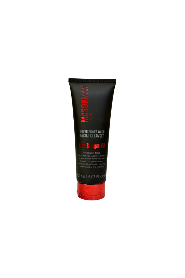 Mason Man Super Power Wash Facial Cleanser Aloe & Argan Oil 150 ml
