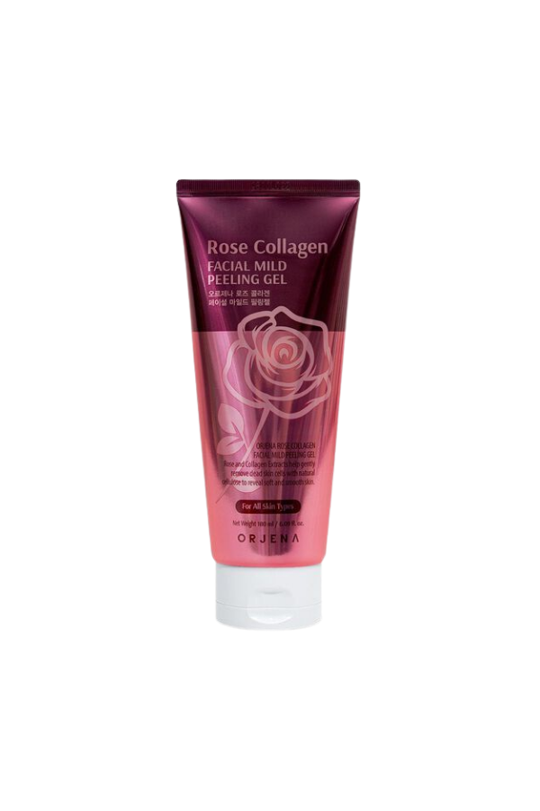 Orjena Rose Collagen Facial Mild Peeling Gel 180 ml